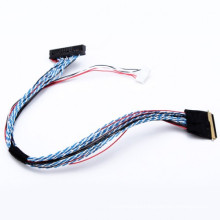 30 Pin 2ch 8bits LVDS Cable for LCD Panel Display,40pin LVDS Cable,customization lvds cable